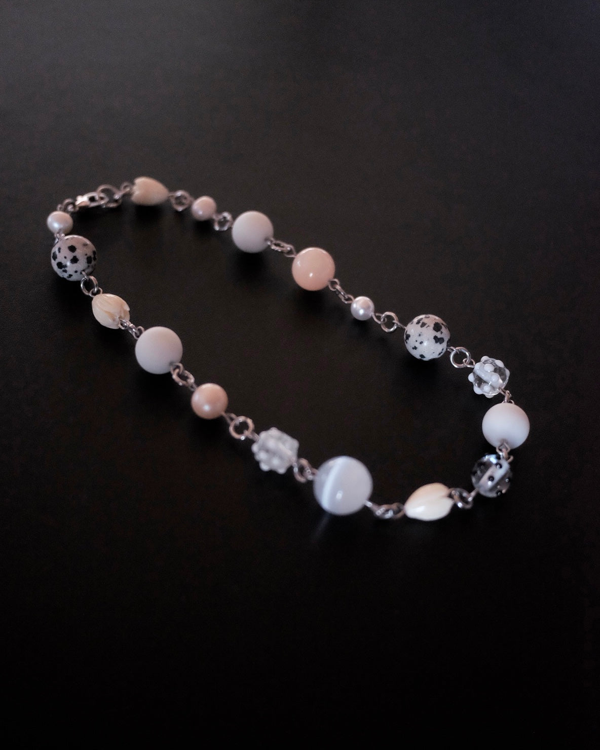 Bruha x Hukott mixed bead choker 1