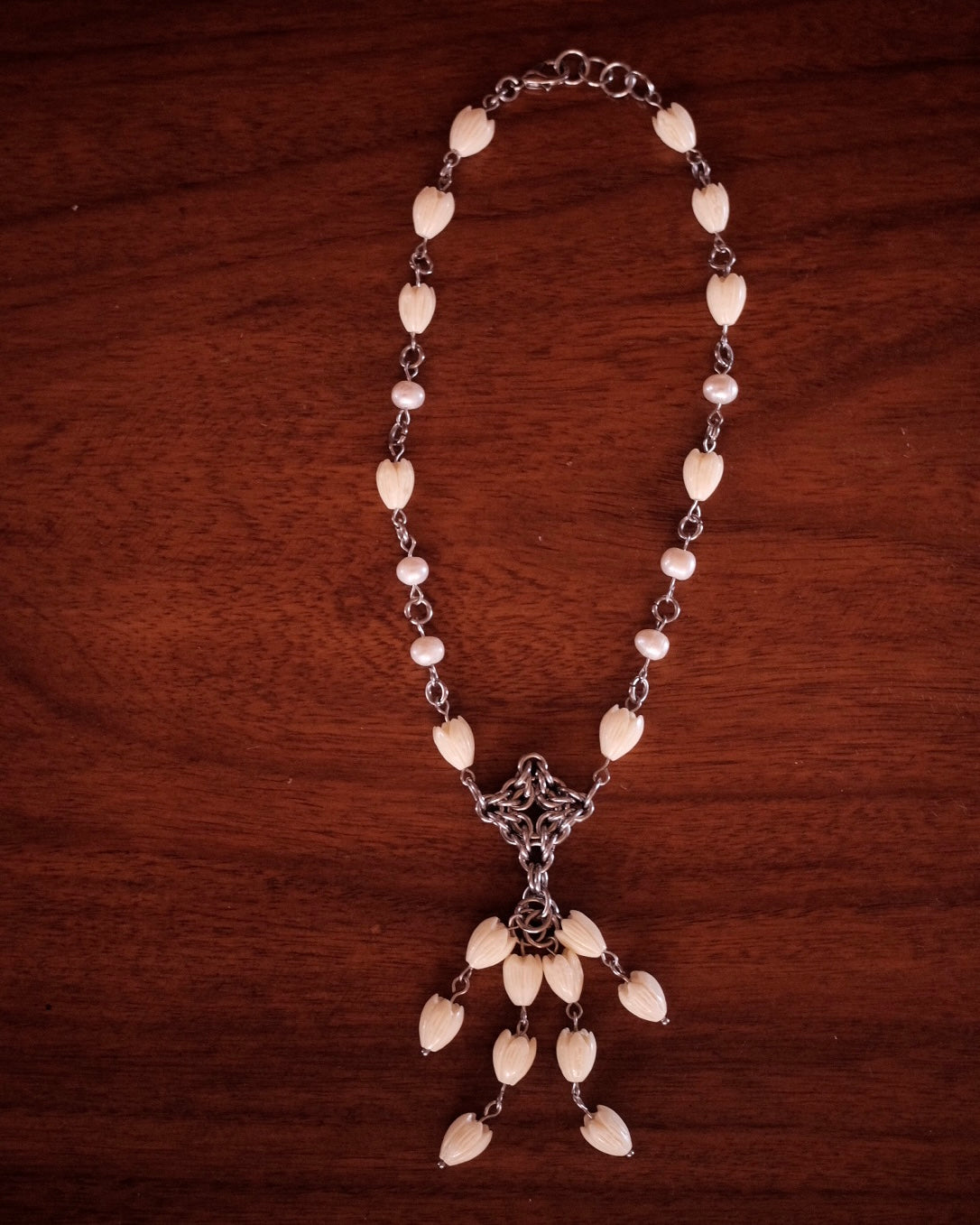 Bruha x Hukott Sampaguita chainmaille choker
