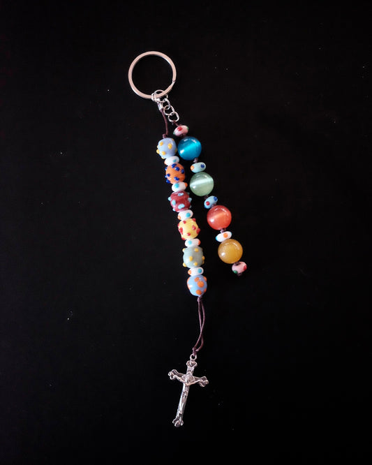 Bruha x Hukott bead keychain 1