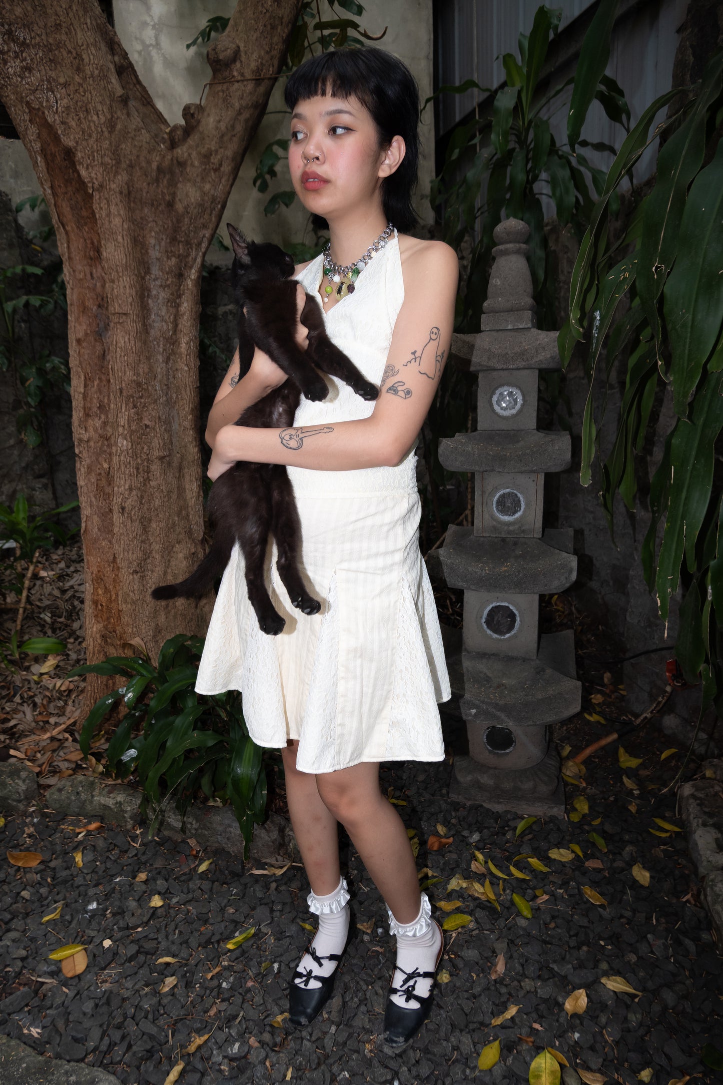 Muse skirt in Dalisay