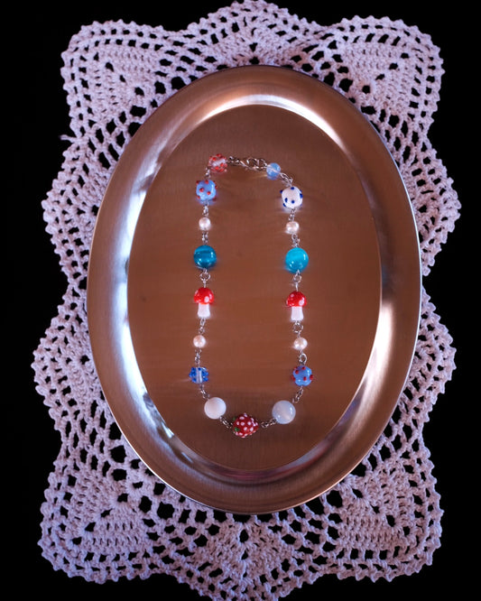 Bruha x Hukott mixed bead choker 2