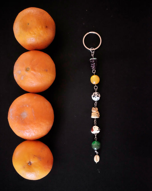 Bruha x Hukott bead keychain 3